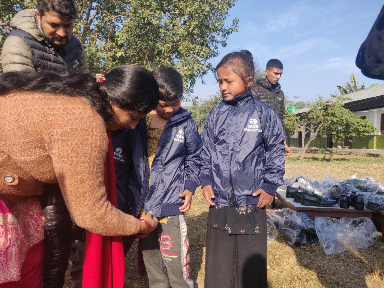 Winter Essentials Donation To Chepang Students